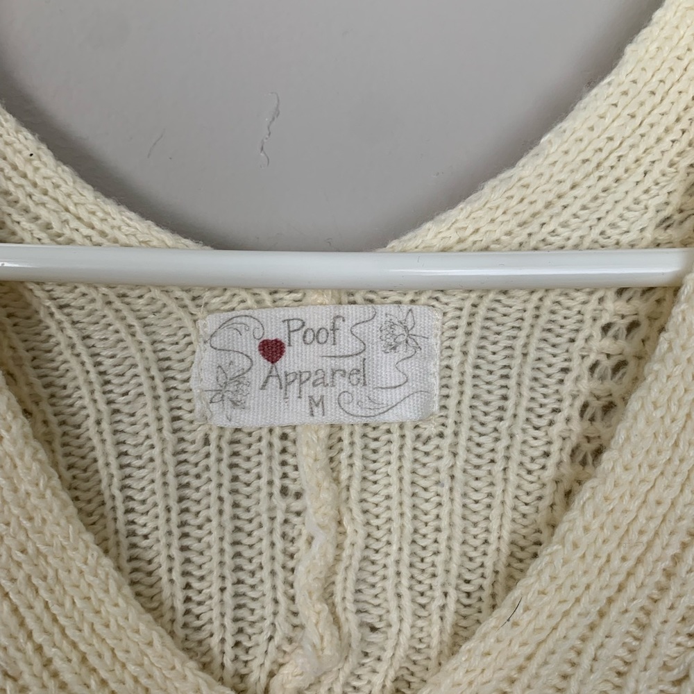 White sweater